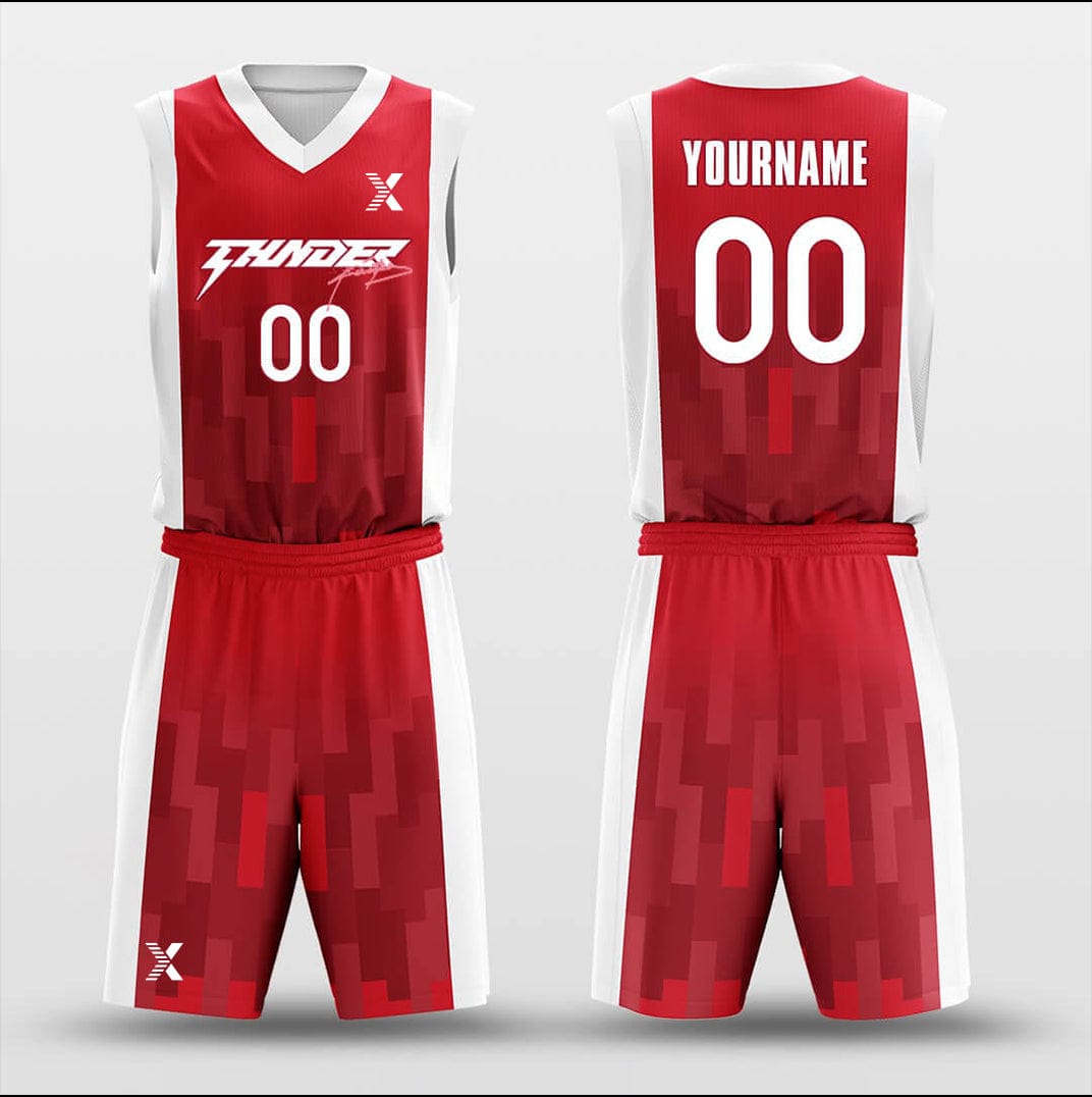 Cikers Sports Basketball Uniforms Mosaic - Customized Basketball Jersey Set Sublimated