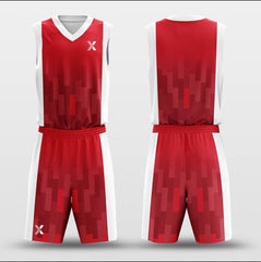 Cikers Sports Basketball Uniforms Mosaic - Customized Basketball Jersey Set Sublimated