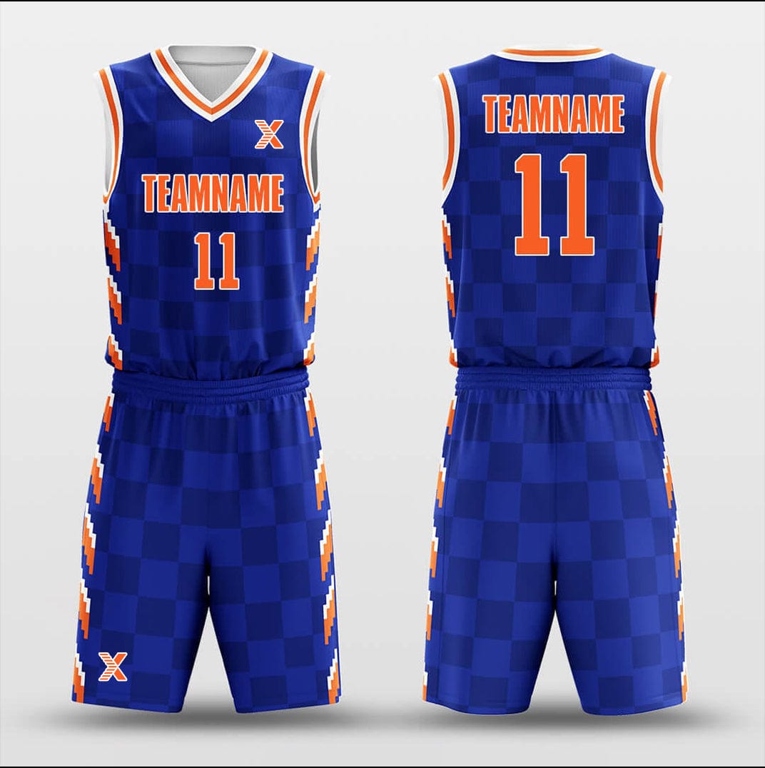 Cikers Sports Basketball Uniforms Mosaic - Customized Basketball Jersey Set Sublimated BK160102S