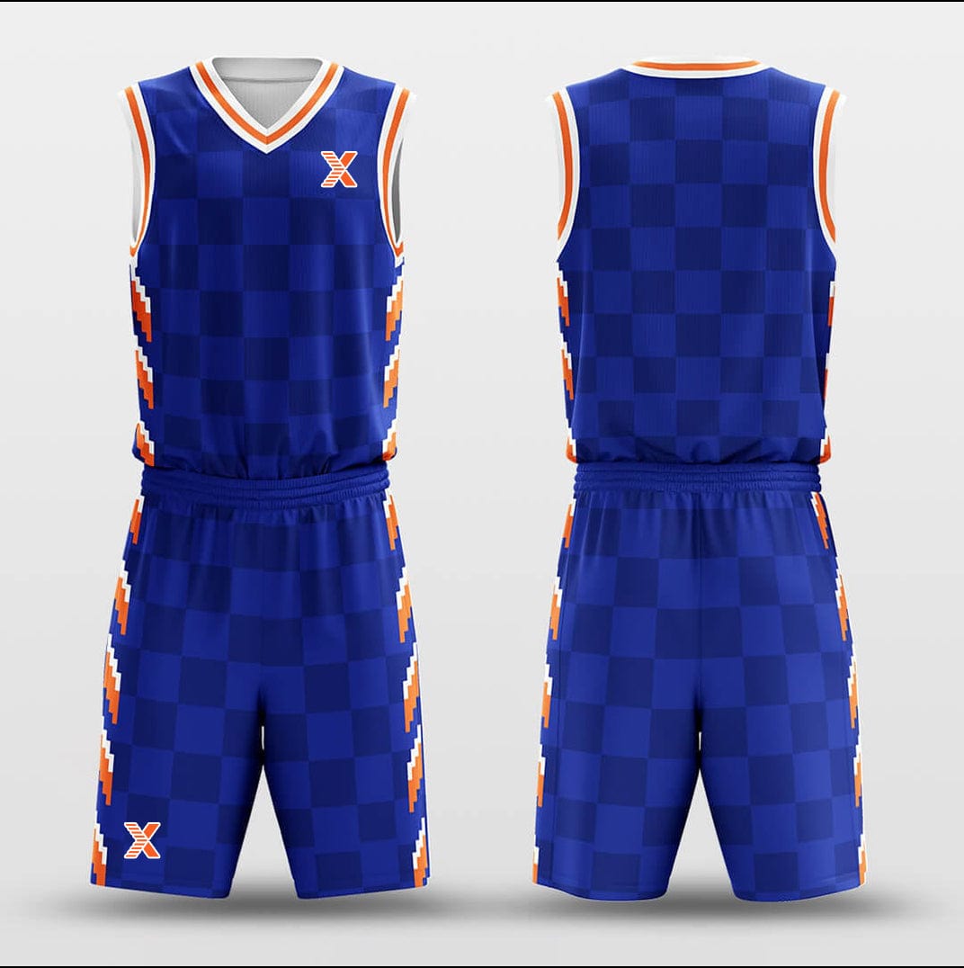 Cikers Sports Basketball Uniforms Mosaic - Customized Basketball Jersey Set Sublimated BK160102S