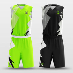 Cikers Sports Basketball Uniforms Mountain - Custom Reversible Sublimated Basketball Jersey Set
