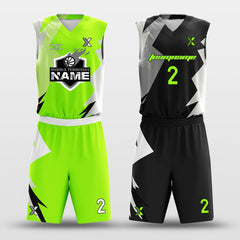 Cikers Sports Basketball Uniforms Mountain - Custom Reversible Sublimated Basketball Jersey Set