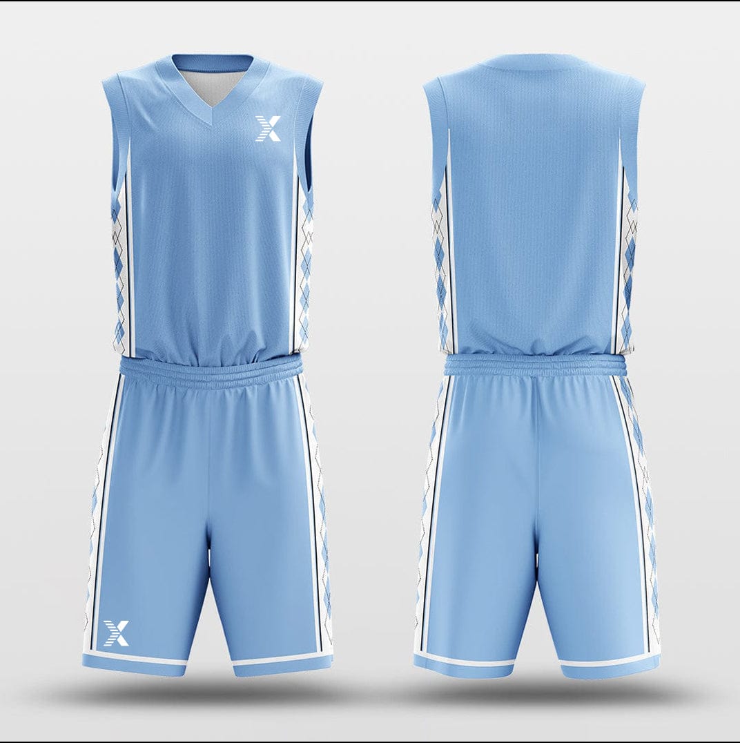 ncaa basketball gear NCAA Blue - Customized Basketball Jersey Design for Team