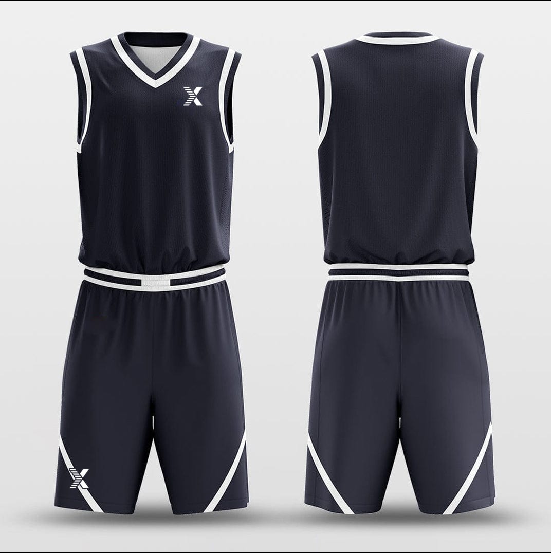 Cikers Sports Basketball Uniforms Nuggets Black - Customized Basketball Jersey Design for Team
