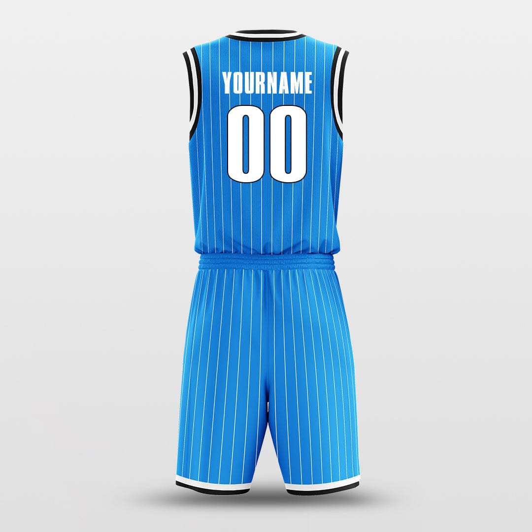 Cikers Sports Basketball Uniforms Ocean Blue - Customized Basketball Jersey Design for Team