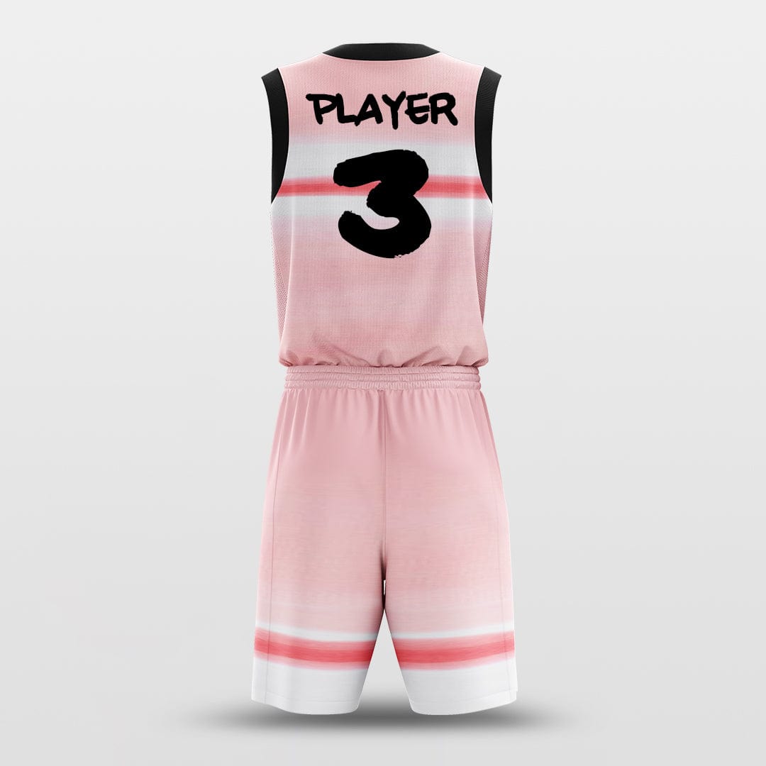 Cikers Sports Basketball Uniforms Pink - Custom Sublimated Basketball Uniform Set