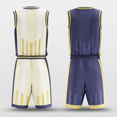 Cikers Sports Basketball Uniforms Podium - Customized Reversible Basketball Jersey Set Design BK260108S