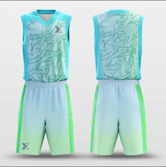 Cikers Sports Basketball Uniforms Popping Candy - Customized Sublimated Basketball Jersey Set