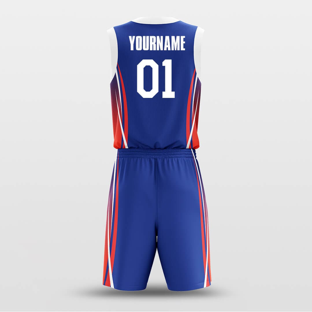 Cikers Sports Basketball Uniforms Pulse - Customized Basketball Jersey Set Sublimated BK160632S