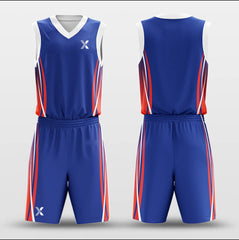 Cikers Sports Basketball Uniforms Pulse - Customized Basketball Jersey Set Sublimated BK160632S