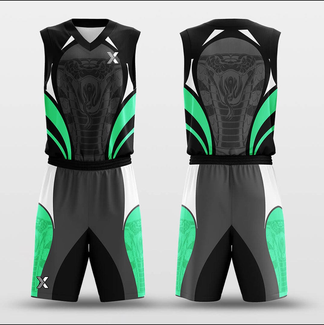 Cikers Sports Basketball Uniforms Rattlesnake - Customized Basketball Jersey Set Sublimated