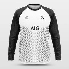 Cikers Sports Basketball Uniforms Razor - Customized Baggy Long Sleeve Shooting Jersey