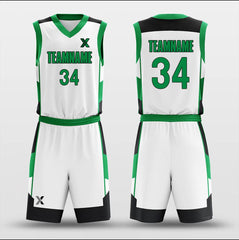 Cikers Sports Basketball Uniforms Rhythm - Customized Basketball Jersey Set Design