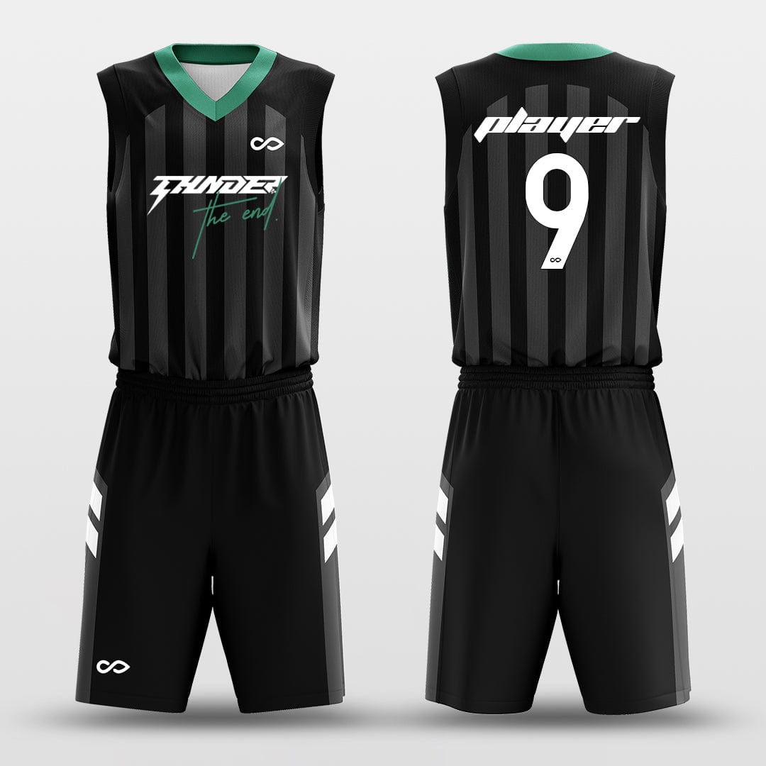 Cikers Sports Basketball Uniforms Runway - Custom Sublimated Basketball Uniform Set