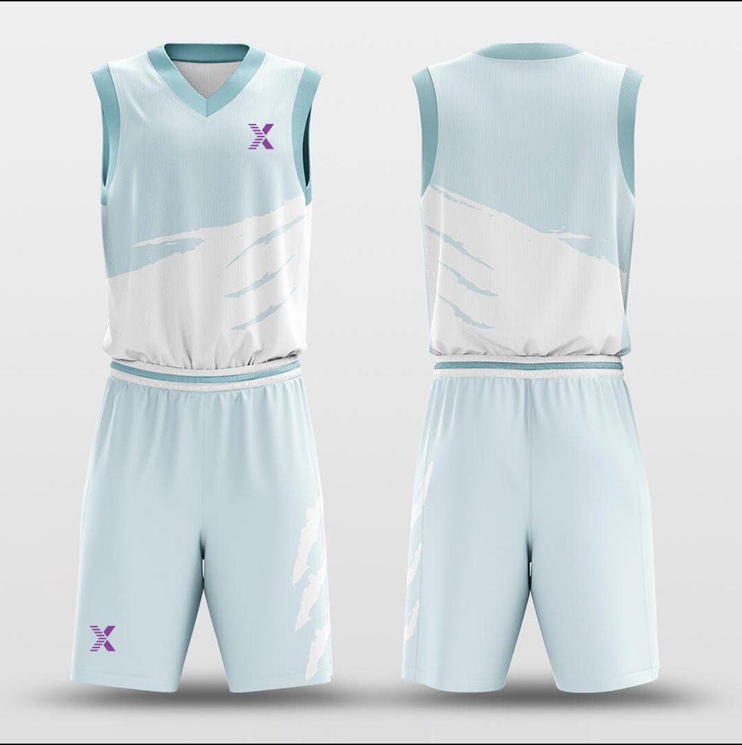 Cikers Sports Basketball Uniforms Scratch - Customized Basketball Jersey Set Sublimated