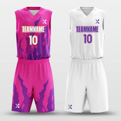 Cikers Sports Basketball Uniforms Sea Grass - Customized Reversible Basketball Jersey Set Design