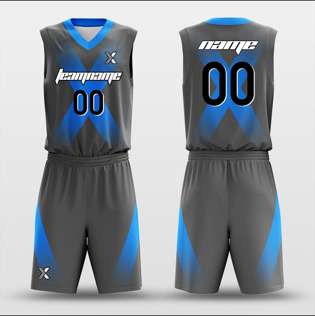 Cikers Sports Basketball Uniforms Search Light - Customized Basketball Jersey Design Split