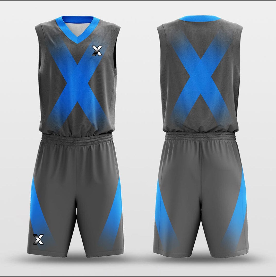Cikers Sports Basketball Uniforms Search Light - Customized Basketball Jersey Design Split