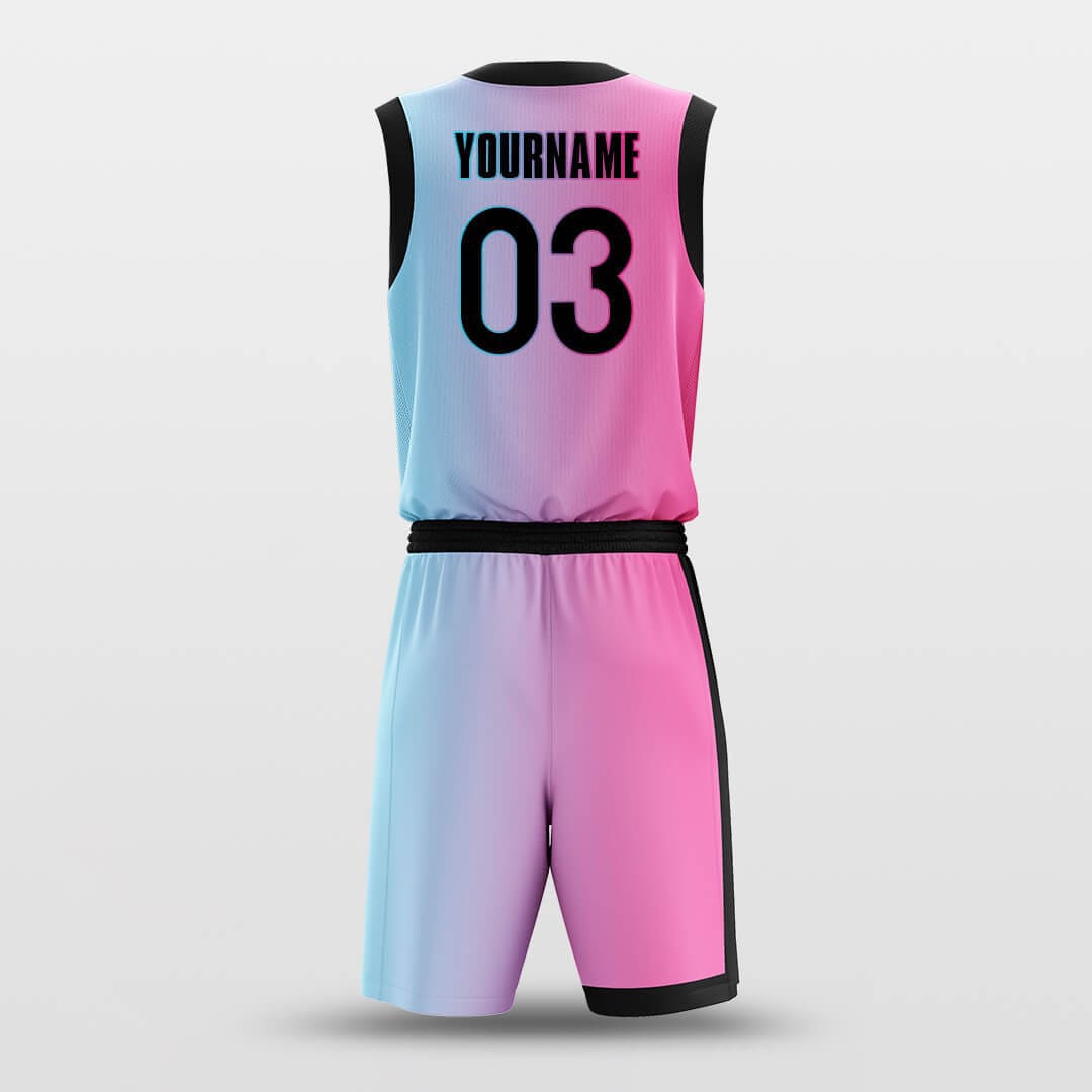 Cikers Sports Basketball Uniforms Setting Sun - Customized Basketball Jersey Design