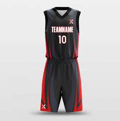 Cikers Sports Basketball Uniforms Shadow - Customized Basketball Jersey Set Design BK160620S