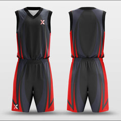Cikers Sports Basketball Uniforms Shadow - Customized Basketball Jersey Set Design BK160620S