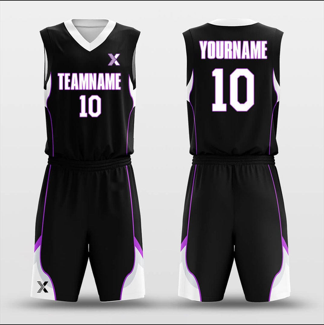 Cikers Sports Basketball Uniforms Shadow - Customized Basketball Jersey Set Sublimated BK160626S