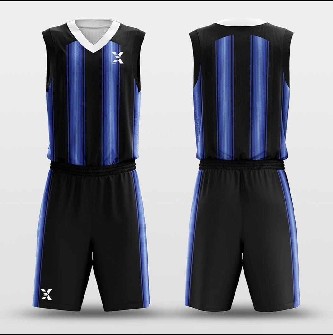 Cikers Sports Basketball Uniforms Spot Light - Customized Basketball Jersey Design Split