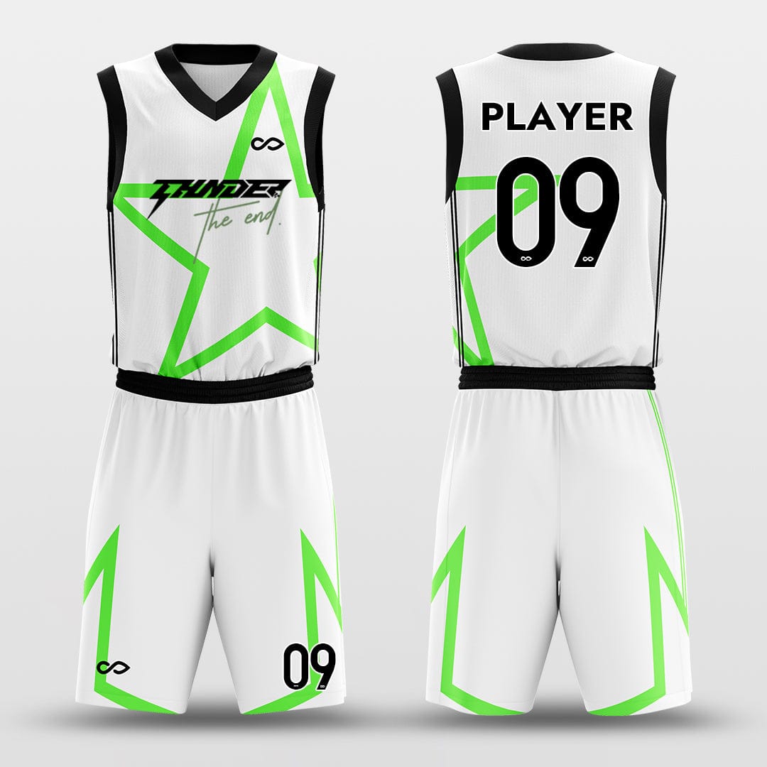 Cikers Sports Basketball Uniforms Superstar - Custom Sublimated Basketball Uniform Set