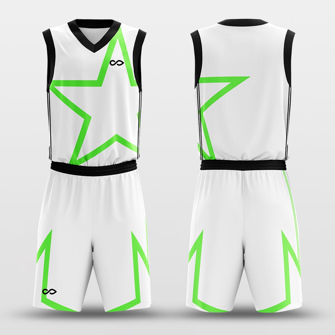 Cikers Sports Basketball Uniforms Superstar - Custom Sublimated Basketball Uniform Set