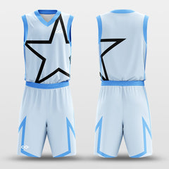 Cikers Sports Basketball Uniforms Superstar - Custom Sublimated Basketball Uniform Set