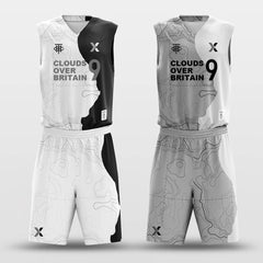 Cikers Sports Basketball Uniforms Territory - Custom Reversible Sublimated Basketball Jersey Set