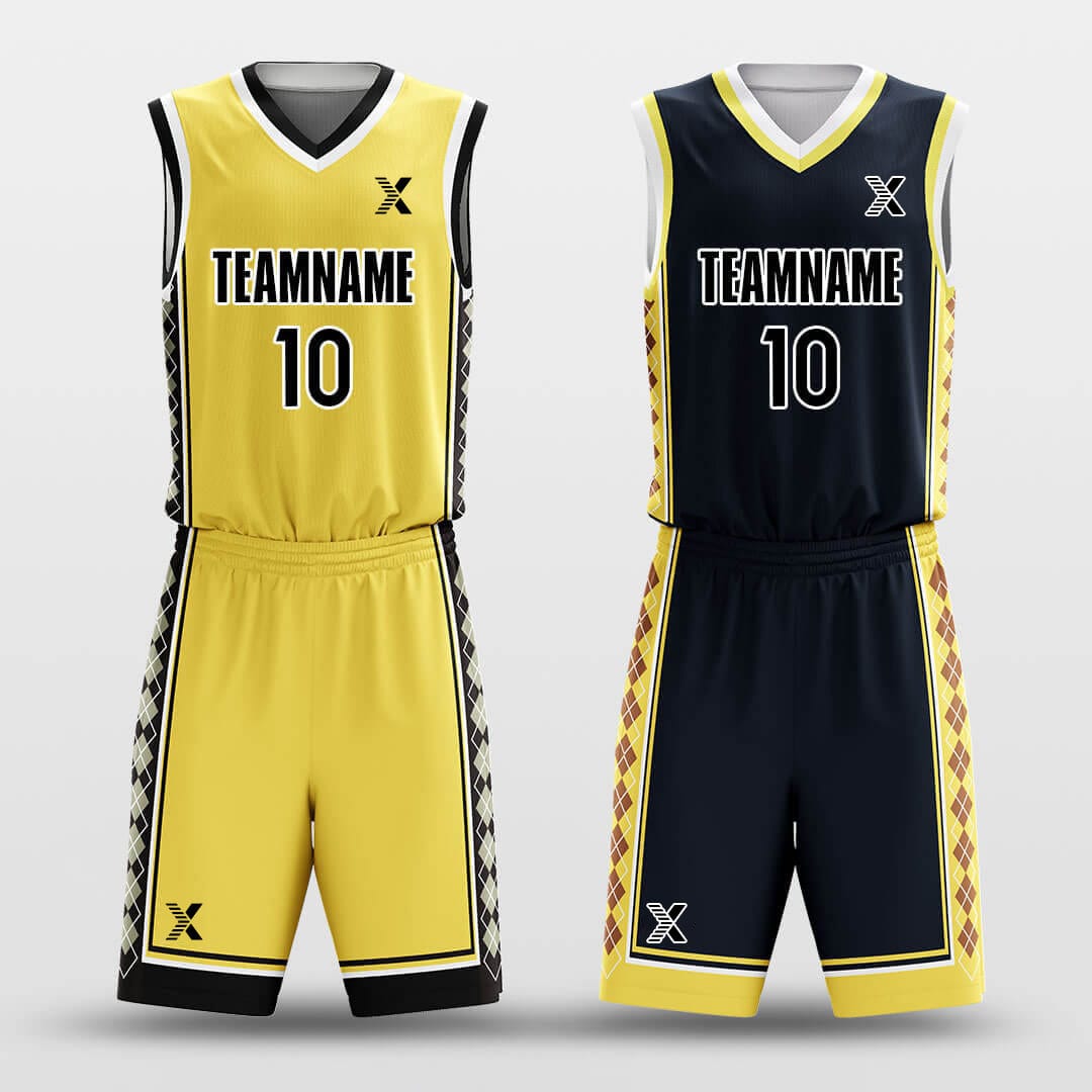 Cikers Sports Basketball Uniforms The Square Continues - Custom Reversible Basketball Jersey Set Sublimated BK260103S
