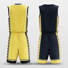 Cikers Sports Basketball Uniforms The Square Continues - Custom Reversible Basketball Jersey Set Sublimated BK260103S