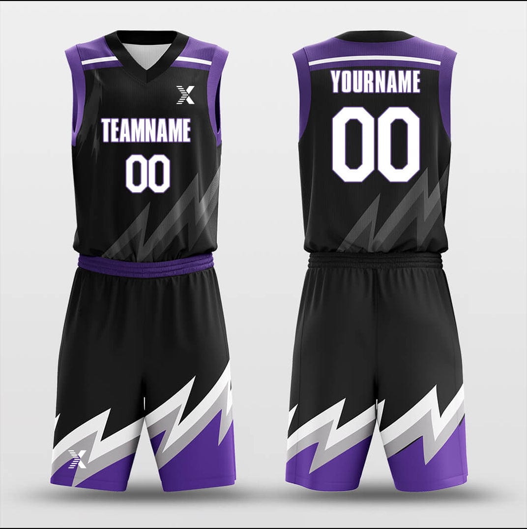 Cikers Sports Basketball Uniforms The top of the mountain - Customized Basketball Jersey Set Sublimated BK160622S