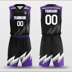 Cikers Sports Basketball Uniforms The top of the mountain - Customized Basketball Jersey Set Sublimated BK160622S
