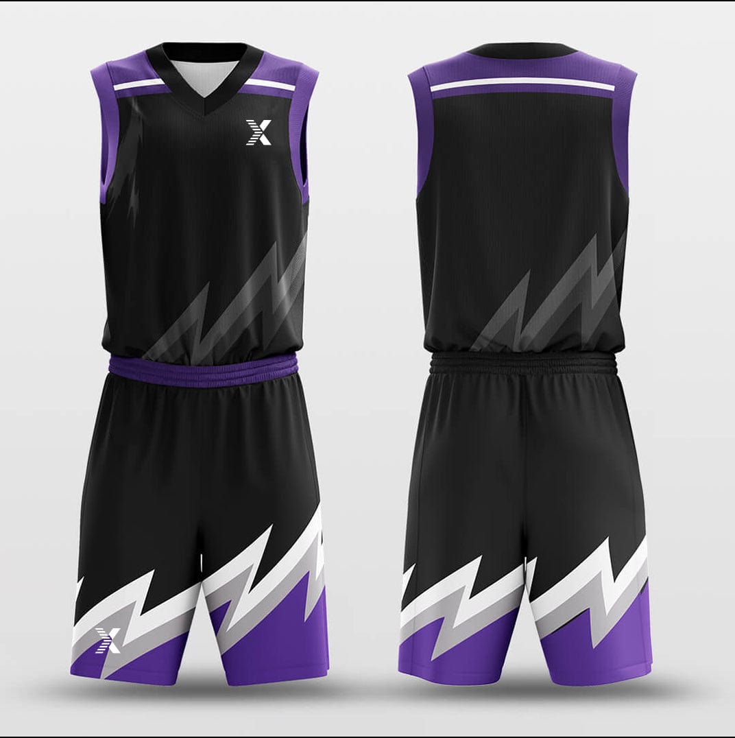 Cikers Sports Basketball Uniforms The top of the mountain - Customized Basketball Jersey Set Sublimated BK160622S