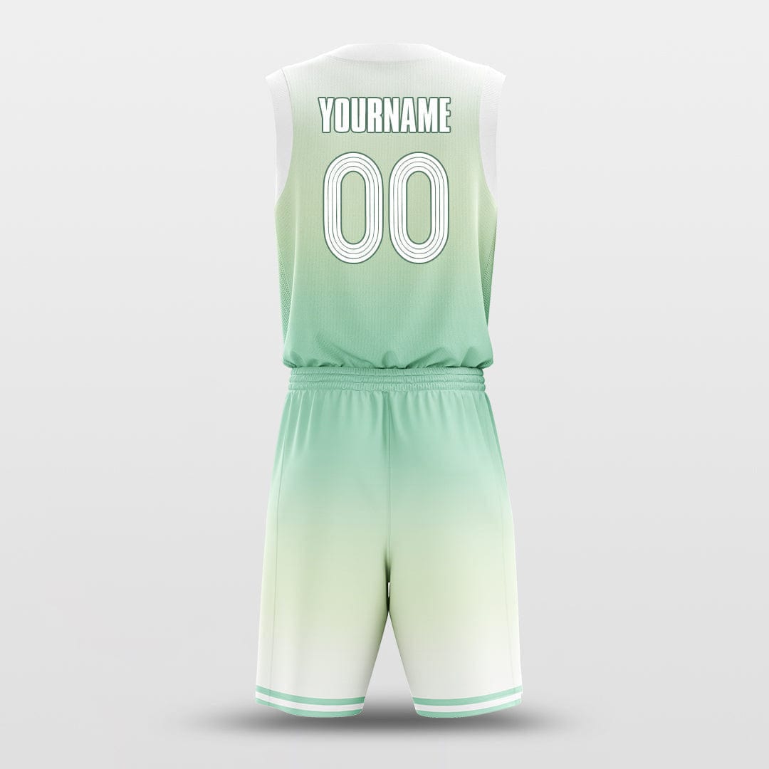 Cikers Sports Basketball Uniforms Tint green- Customized Basketball Jersey Design