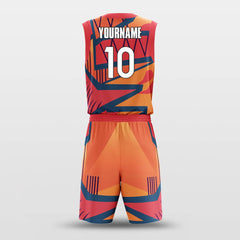 Cikers Sports Basketball Uniforms Tropic - Customized Basketball Jersey Set Design BK160127S