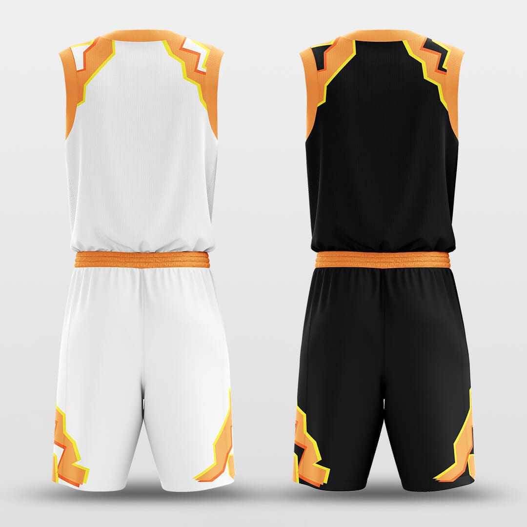 Cikers Sports Basketball Uniforms Wafer - Custom Reversible Sublimated Basketball Jersey Set