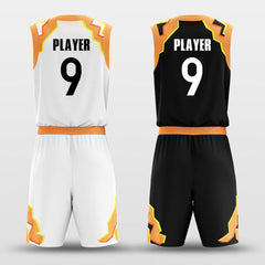 Cikers Sports Basketball Uniforms Wafer - Custom Reversible Sublimated Basketball Jersey Set