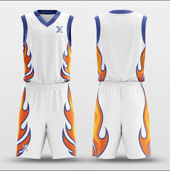 Cikers Sports Basketball Uniforms Warm - Customized Basketball Jersey Set Sublimated BK160124S
