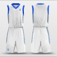 Cikers Sports Basketball Uniforms Wheel Disc - Customized Basketball Jersey Set Sublimated