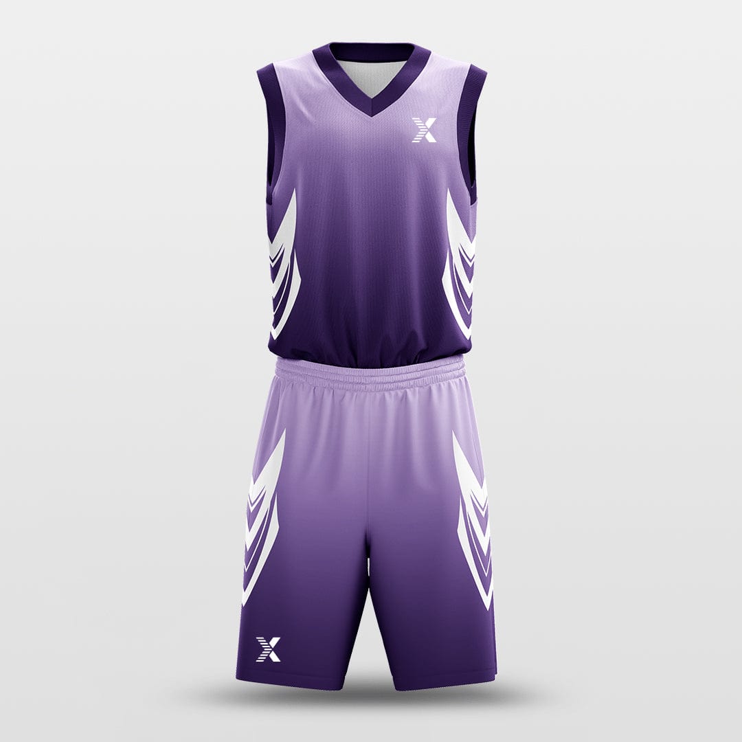 Cikers Sports Bauhinia - Customized Sublimated Basketball Set