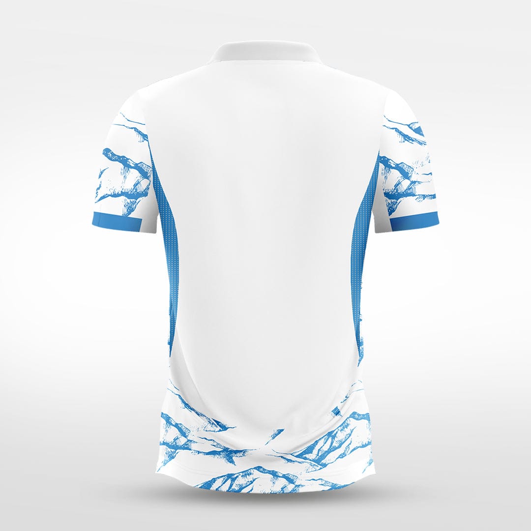 Cikers Sports Beautiful Mountains and Rivers- Custom Soccer Jersey for Men Sublimation - WS201GYUN3
