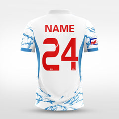 Cikers Sports Beautiful Mountains and Rivers- Custom Soccer Jersey for Men Sublimation - WS201GYUN3