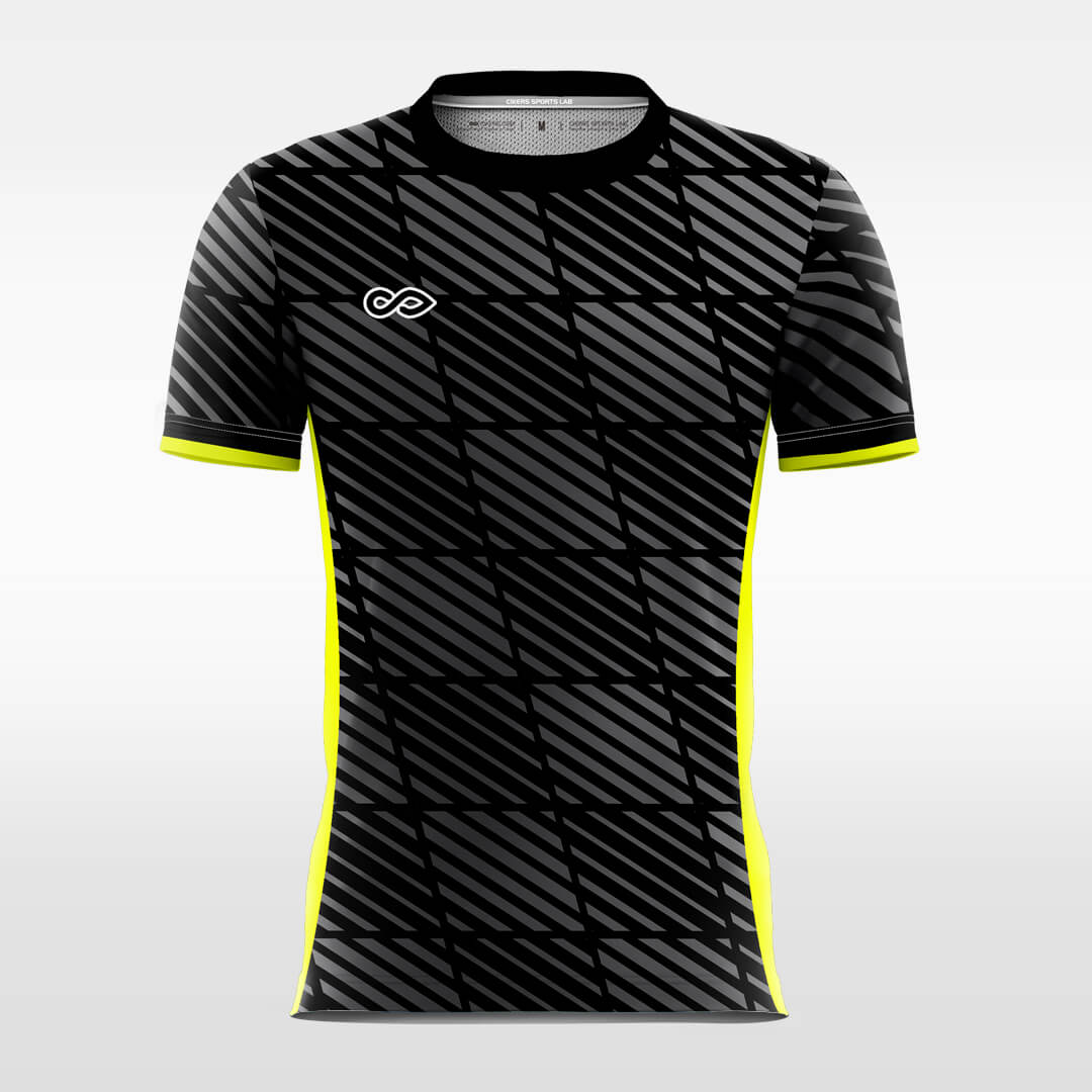 Cikers Sports Black Block - Custom Soccer Jersey for Men Sublimation FT060125S