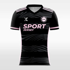 Cikers Sports Black / S Aura - Custom Soccer Jersey for Men Sublimation