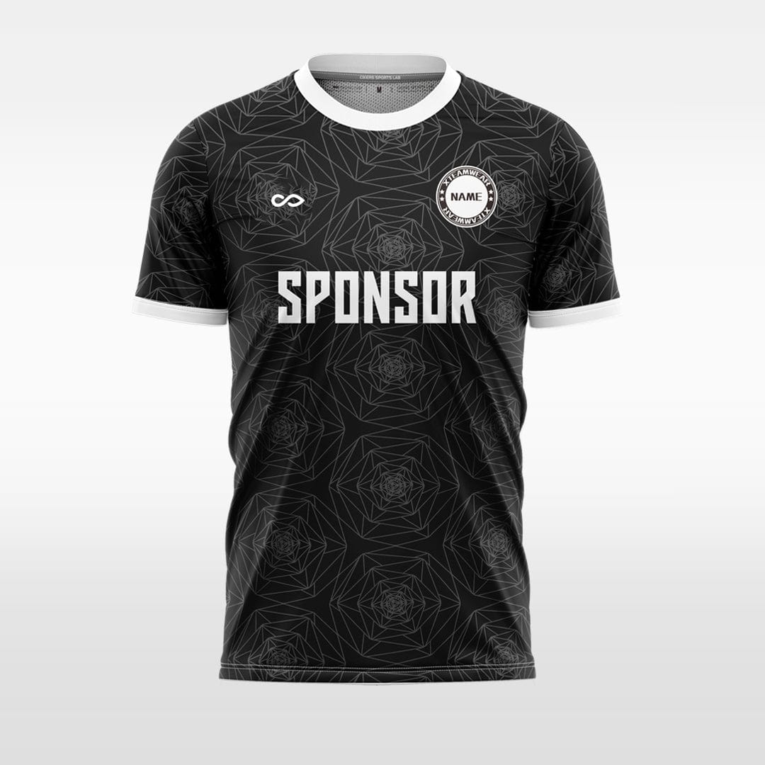 Cikers Sports black / S Bloom - Custom Soccer Jersey for Men Sublimation
