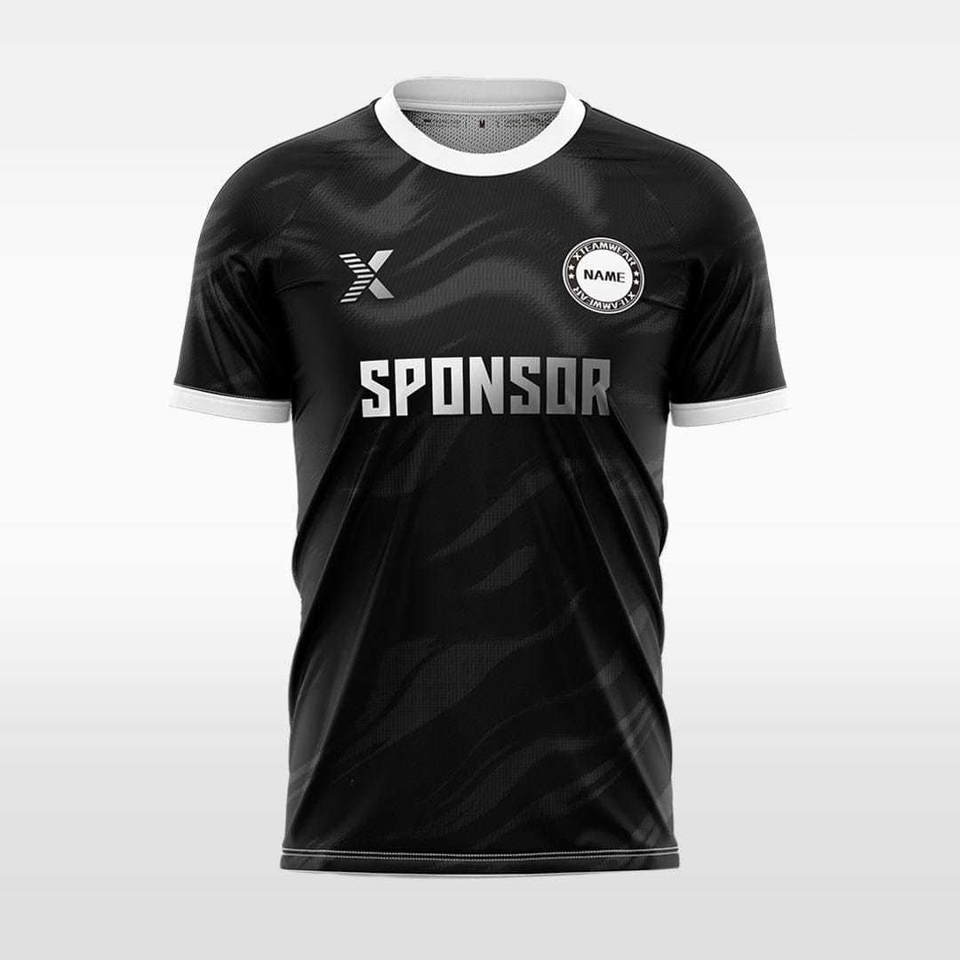 Cikers Sports Black / S Breeze - Custom Design Soccer Jersey for Men Sublimation
