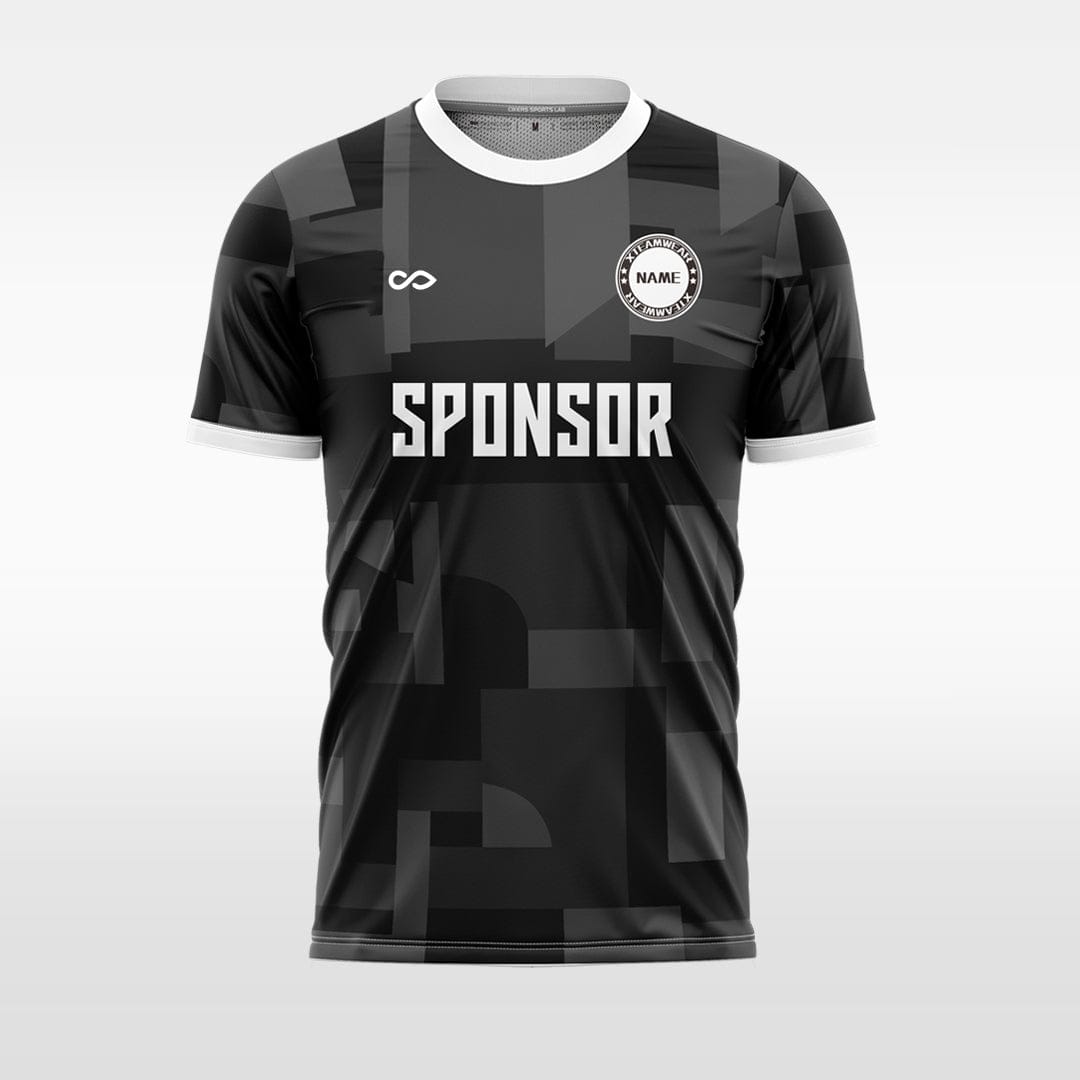 Cikers Sports black / S cube - Custom Soccer Jersey for Men Sublimation